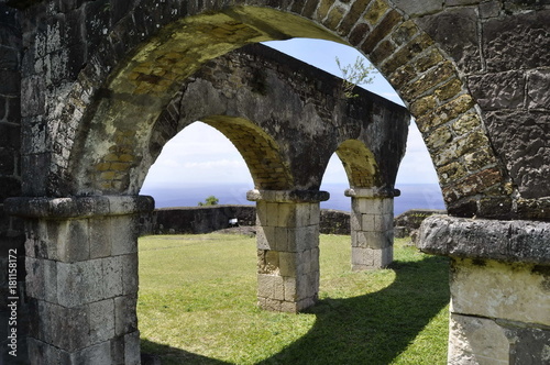 Fototapeta Naklejka Na Ścianę i Meble -  Brimstone Hill Fortress, St. Kitts
