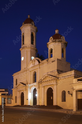 Catedral de la Purisima Concepcio in Cienfuegos. Cuba