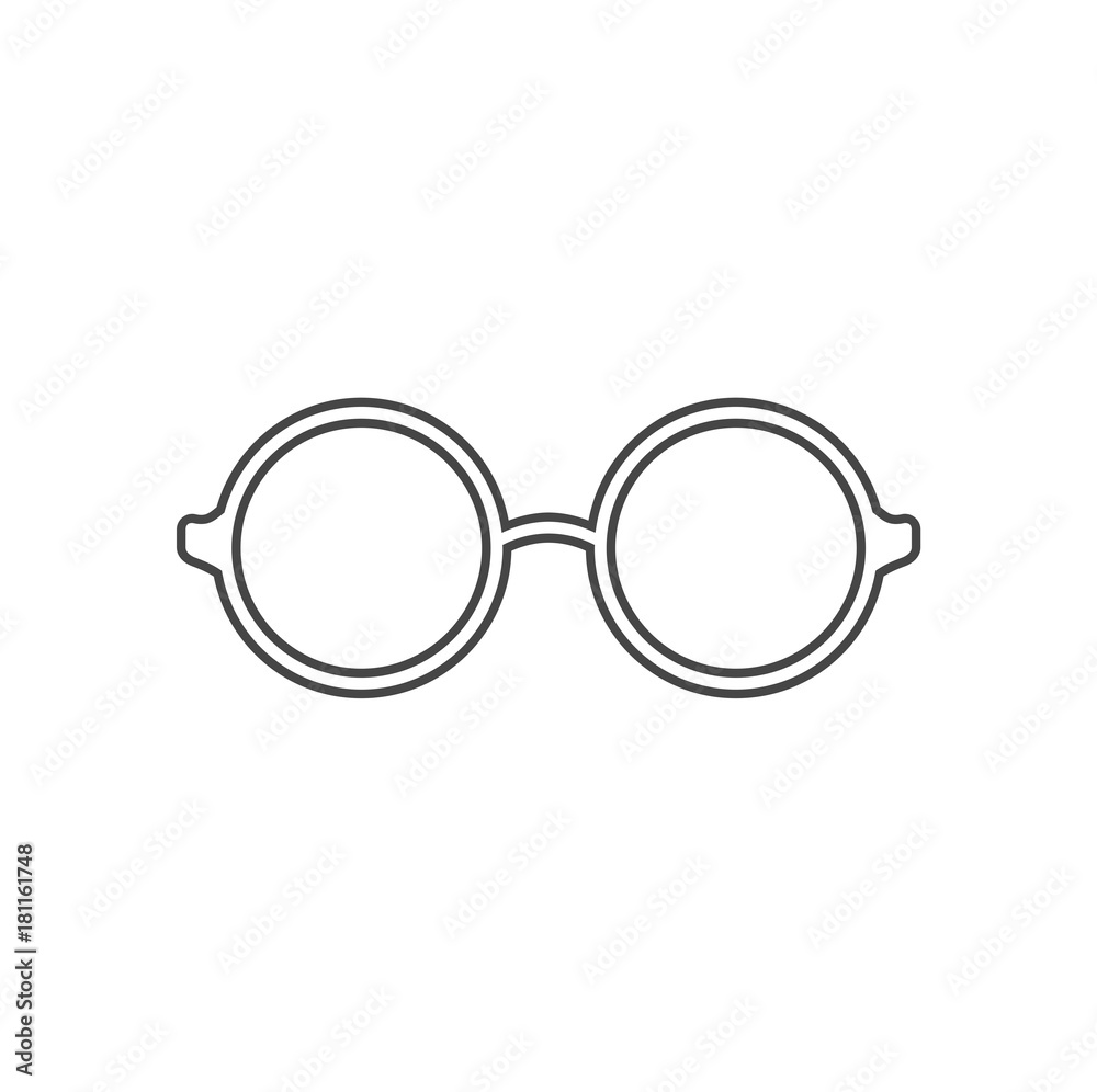 Vector sunglasses, Glasses Icon Illustration sign Vector sunglasses, Glasses Icon Illustration sign