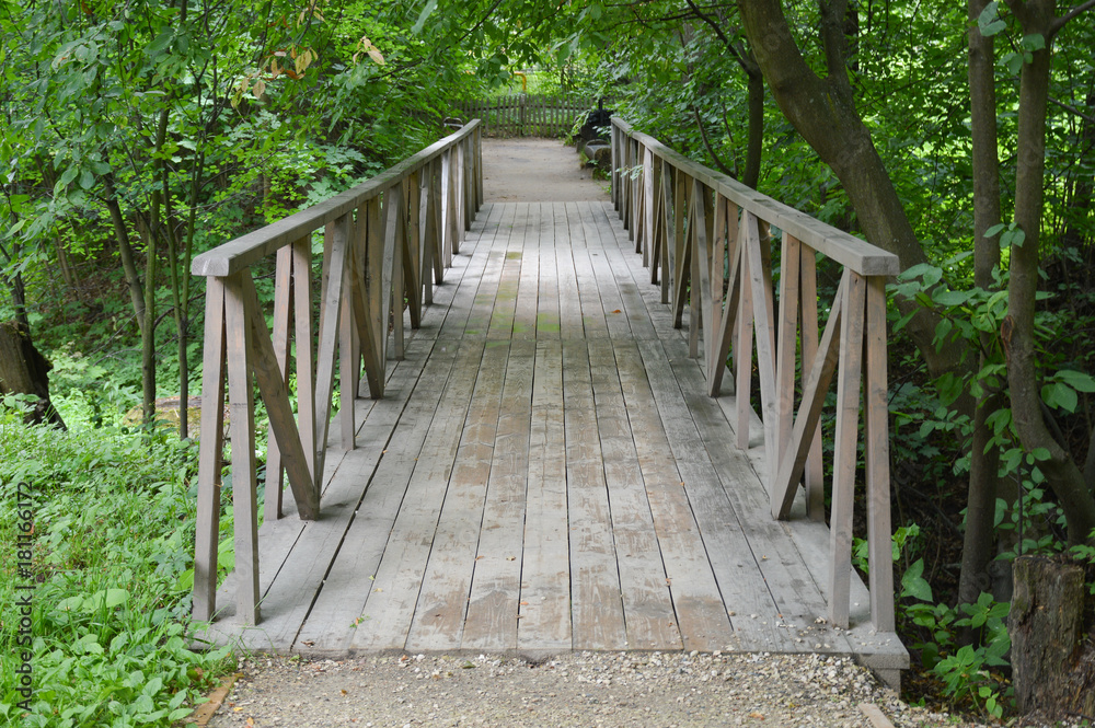 Wooden bridge Wooden bridge