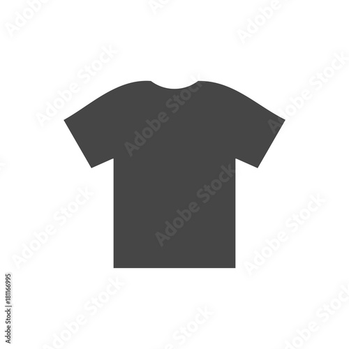 T-shirt vector icon, Vector Blank Tshirt Icon Symbol 