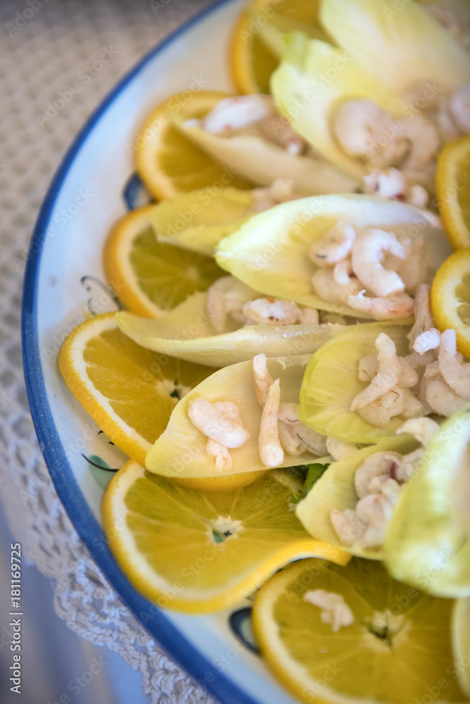 Sicilian shrimp salad Sicilian shrimp salad