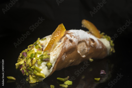 Fotografie Sicilian cannolo