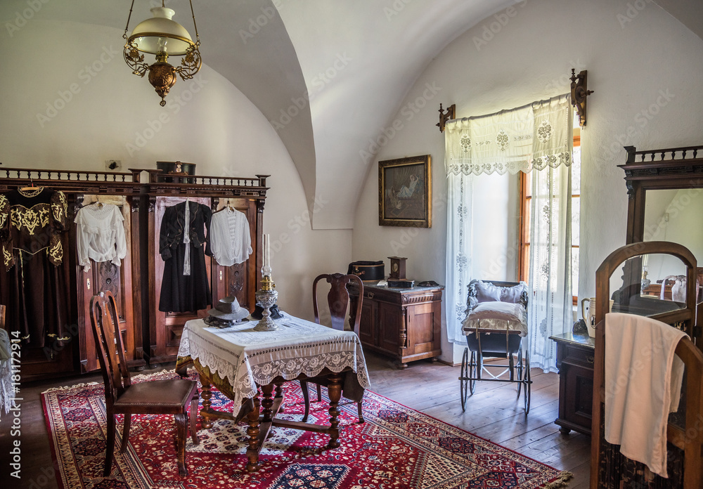 Interior of Typical Slovakian Manor House
