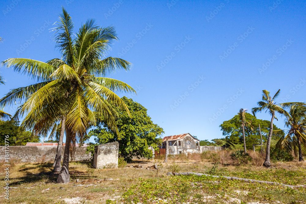 Ancient penal colony of Nosy Lava