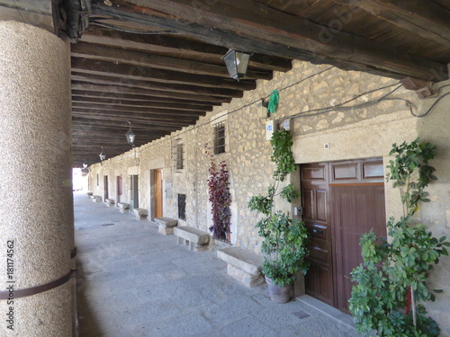 Cuacos de Yuste pueblo de Cáceres, Extremadura. Es la capital de La Vera