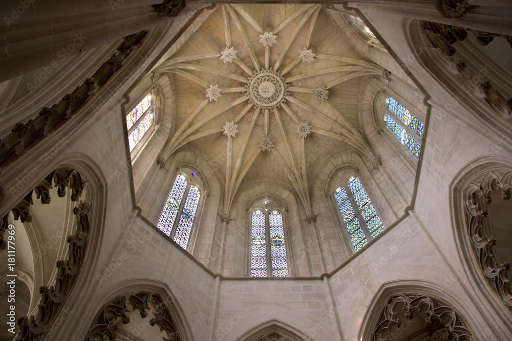 Obraz premium Elements of architecture of the monastery of Batalha. Portugal.