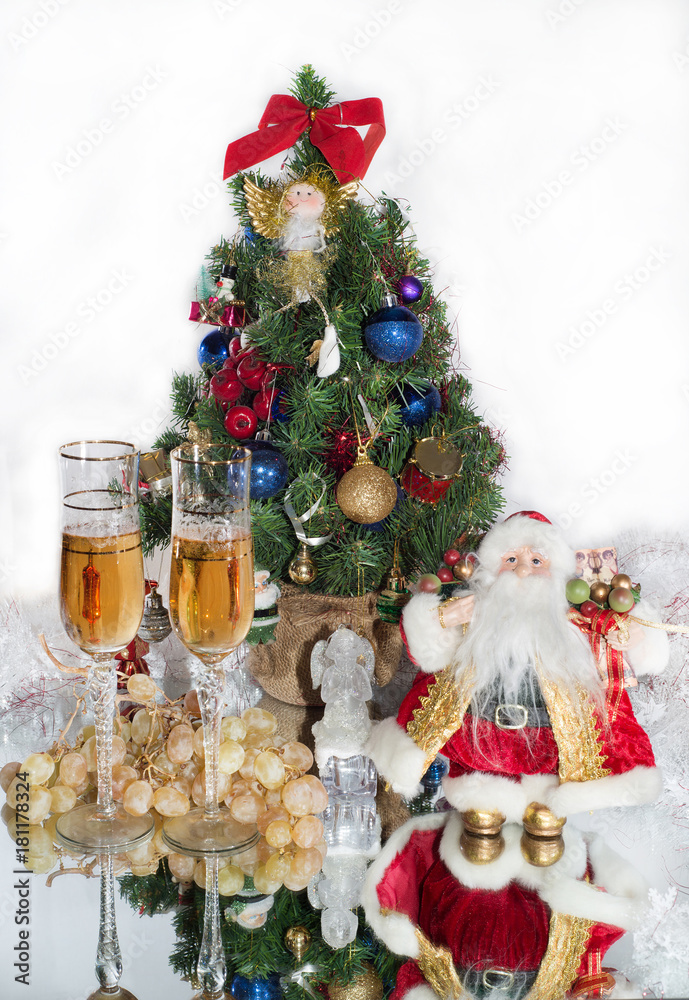 Still life for the New year and Christmas Still life for the New year and Christmas