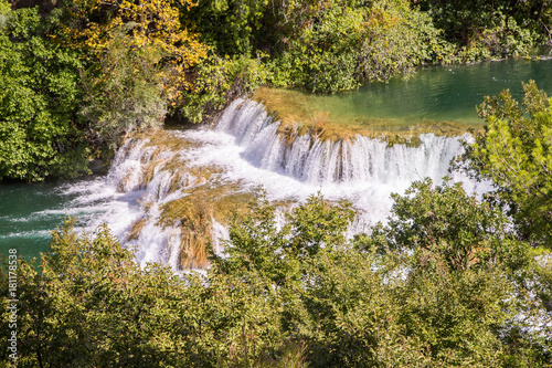 Nationalpark Krka Wasserfälle im September © st1909