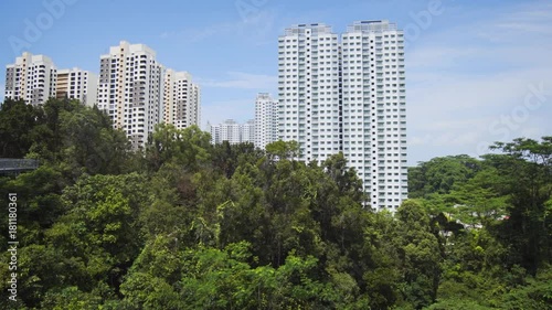 Singapore Cityview from Catwalk at Telok Blangah Hill Park photo