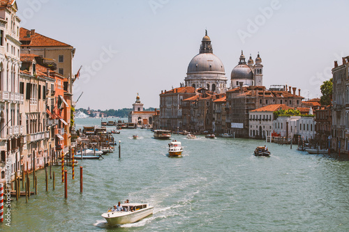 Grand Canal and Basilica Santa Maria della Salute, Venice, Italy © Elizaveta