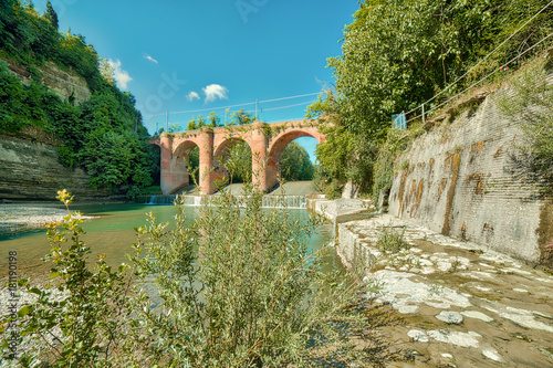 ancient masonry bridge