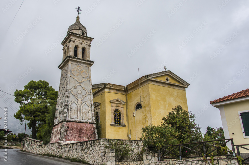 Orthodox church bell tower