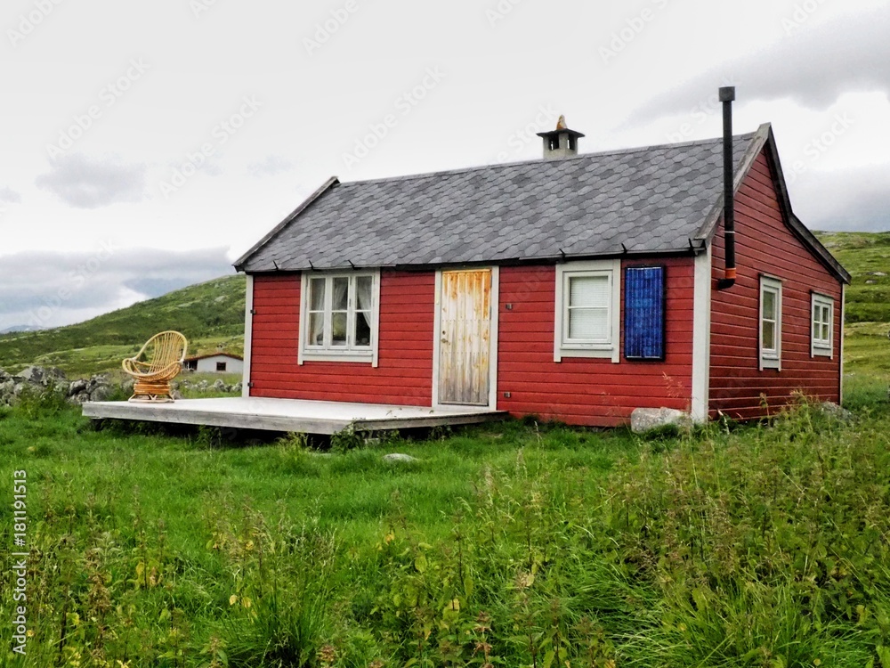 Häuser in Norwegen, Juli 2017 Häuser in Norwegen, Juli 2017