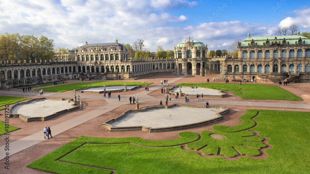 Zwinger palace in Dresden, Germany