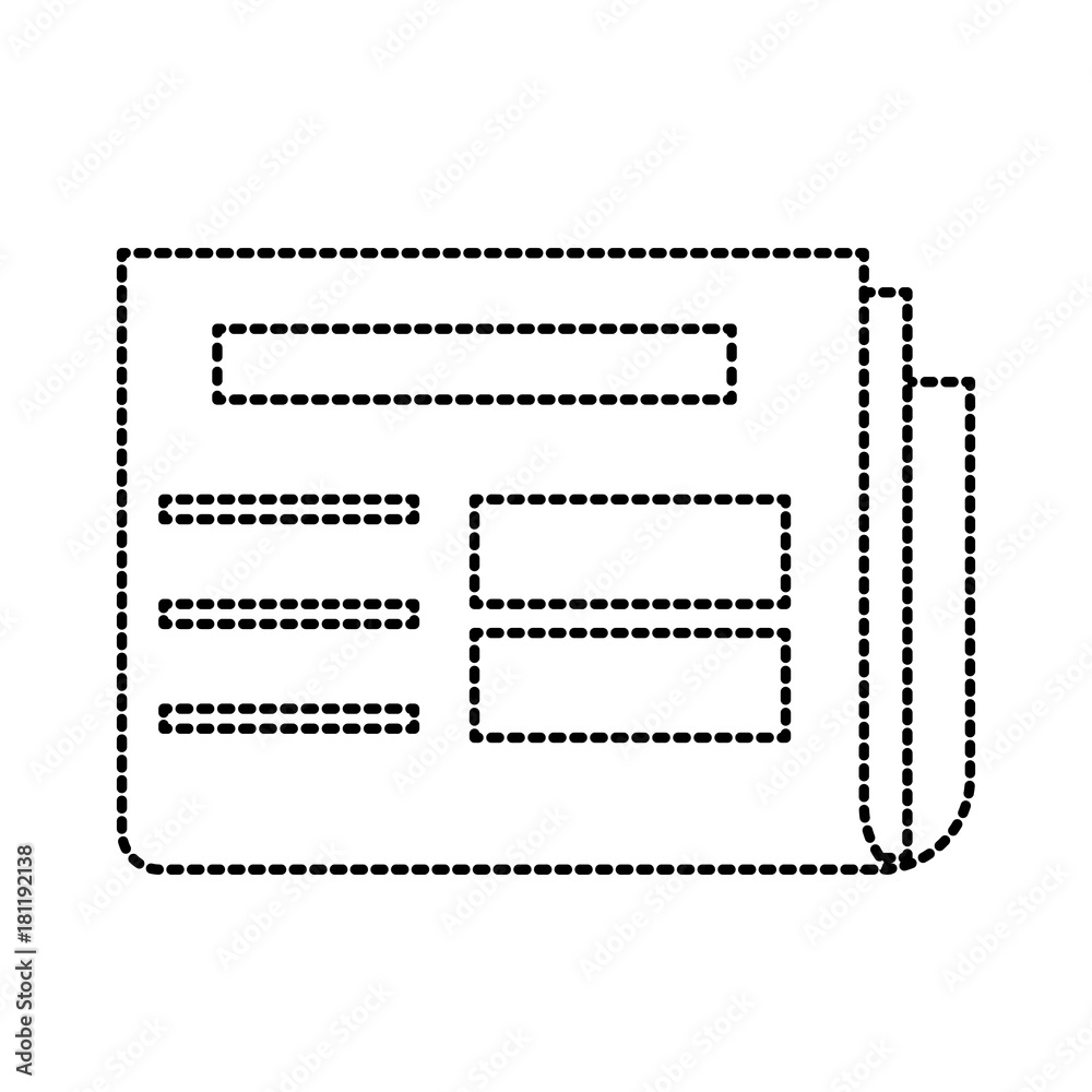 Newspaper isolated symbol icon vector illustration graphic design Newspaper isolated symbol icon vector illustration graphic design