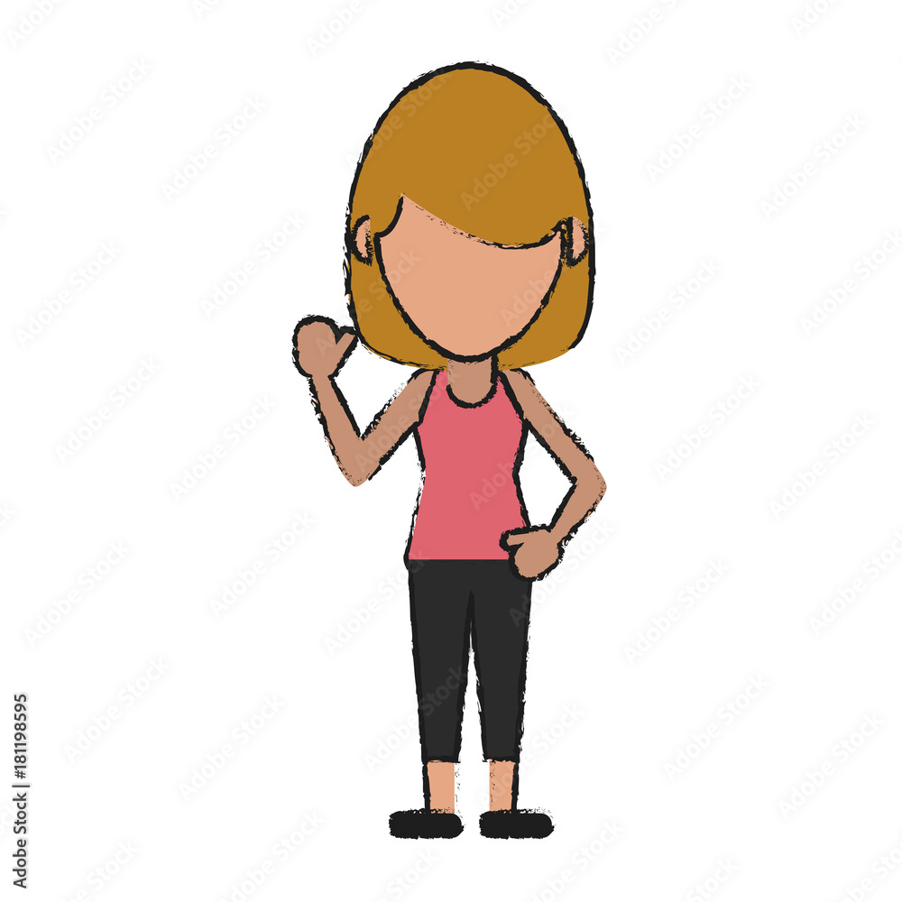 Woman faceless avatar icon vector illustration graphic design Woman faceless avatar icon vector illustration graphic design