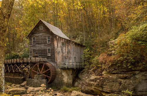 Fotografija Babcock grist mill in West Virginia