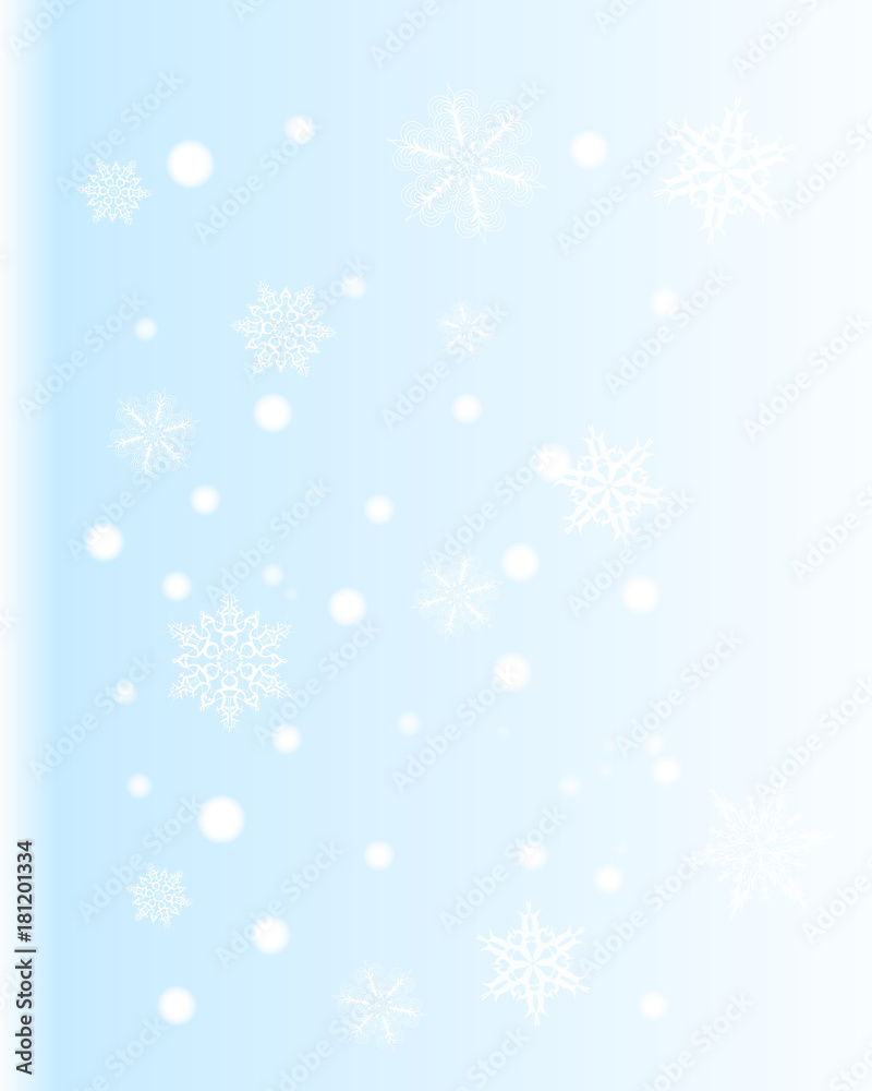 Snow And Winter Background