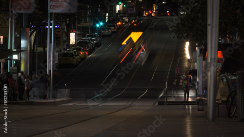 Melbourne streets night