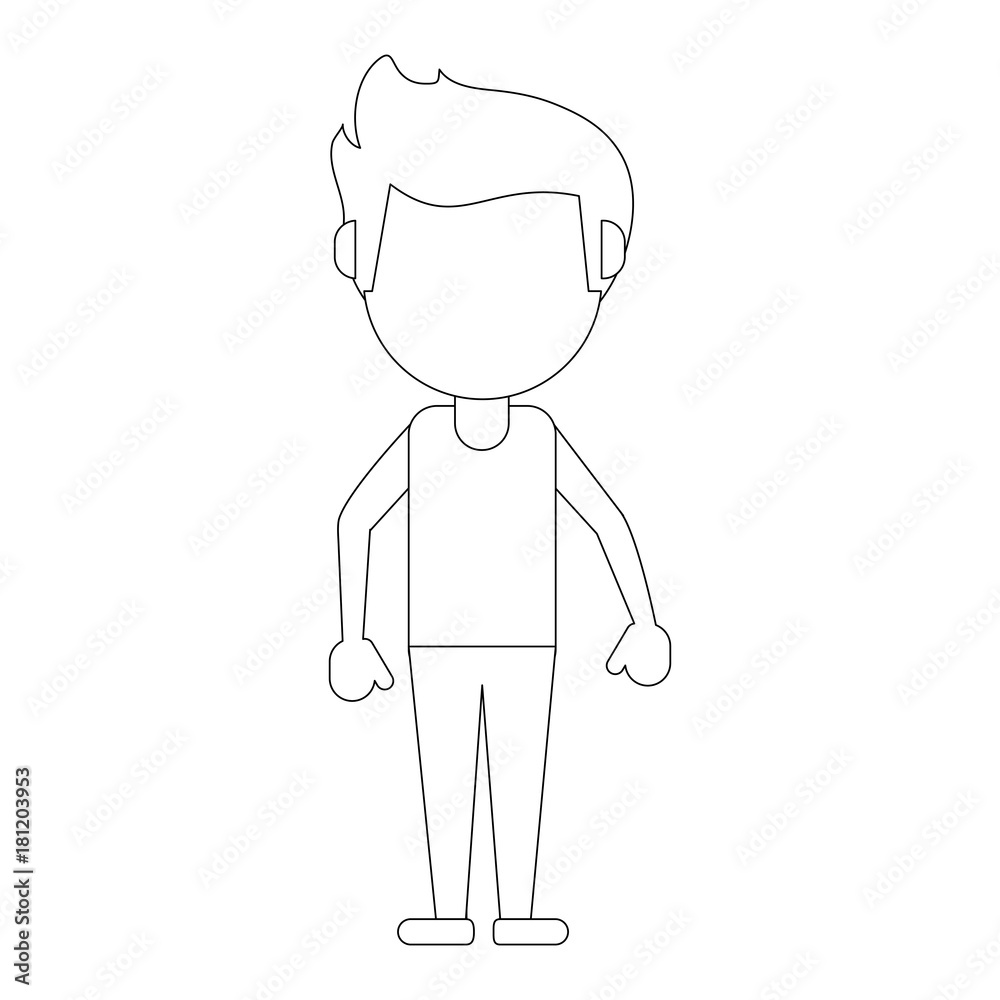 Man faceless avatar icon vector illustration graphic design Man faceless avatar icon vector illustration graphic design