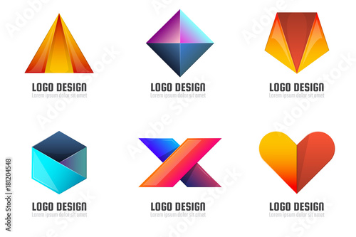 Modern Minimal Vector Logo for banner Free Download Modern Minimal Vector Logo for banner - GFXLoad