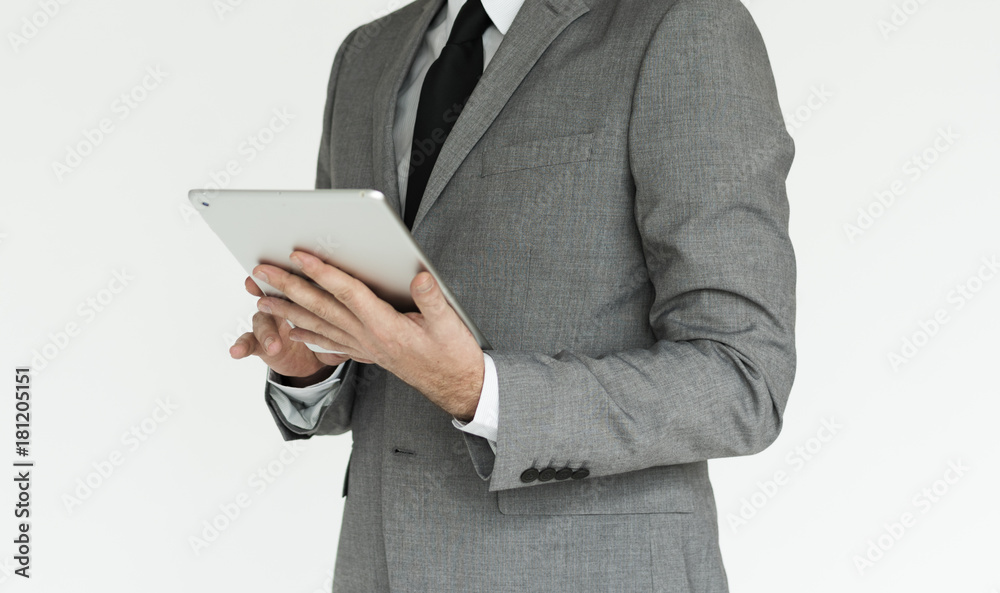Businessman Adult Portrait Occupation Concept Businessman Adult Portrait Occupation Concept