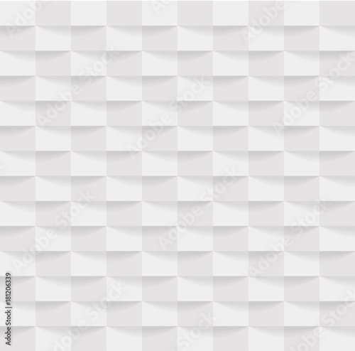 White abstract geometric seamless background