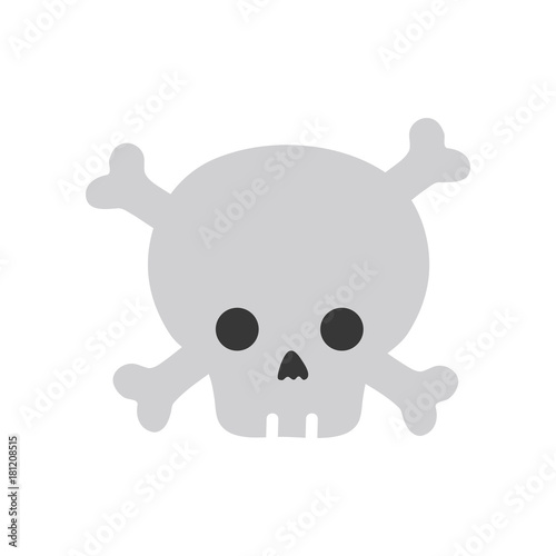dancer skull caution alert message
