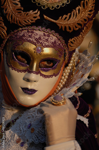 maschera di carnevale a Venezia © alba