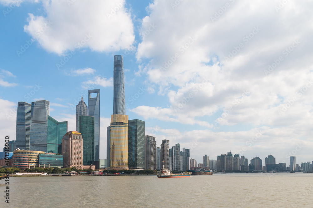 Obraz premium Shanghai Pudong landscape