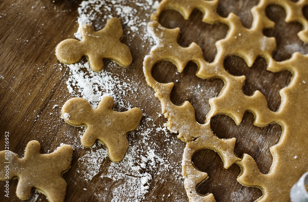 Gingerbread cookie dough Gingerbread cookie dough