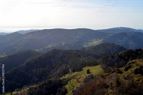 Berglandschaft im Schwarzwald