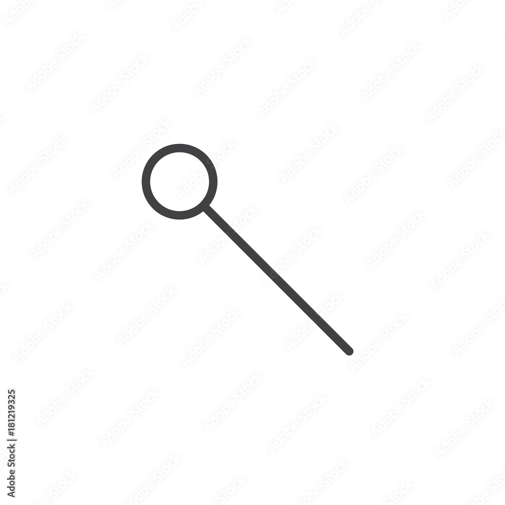 Location pin line icon, outline vector sign, linear style pictogram isolated on white. Point marker symbol, logo illustration. Editable stroke Location pin line icon, outline vector sign, linear style pictogram isolated on white. Point marker symbol, logo illustration. Editable stroke