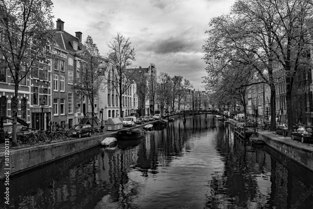 Fototapeta premium Netherlands Architecture buildings skyline