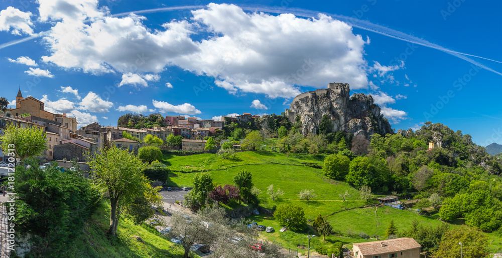 Fototapeta premium Village Gilette in France