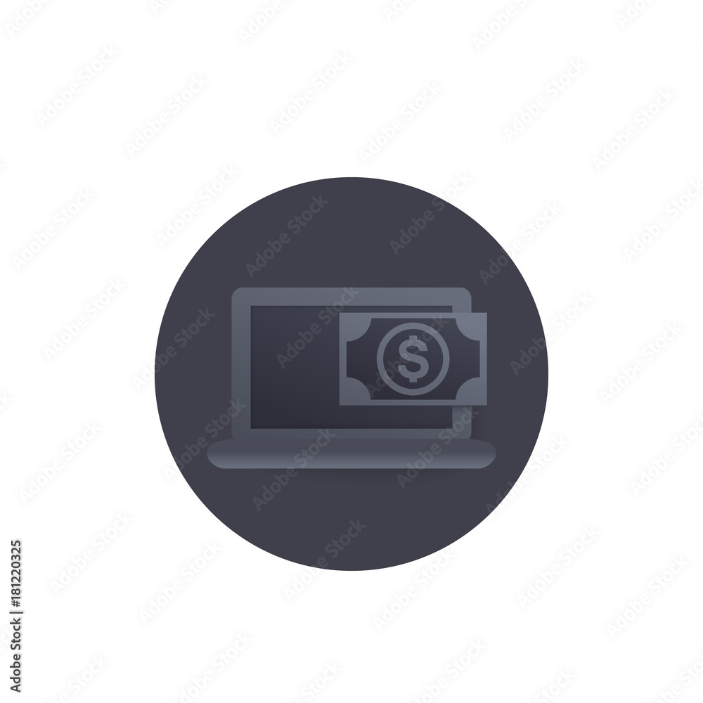 internet banking, electronic payments icon internet banking, electronic payments icon