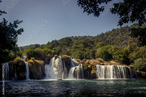 Kaka Waterfall  Krka National Park  Sibenkik -Knin  Croatia