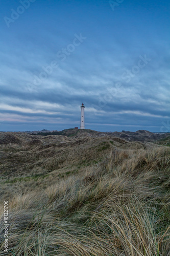 Danish west coast lighthouse