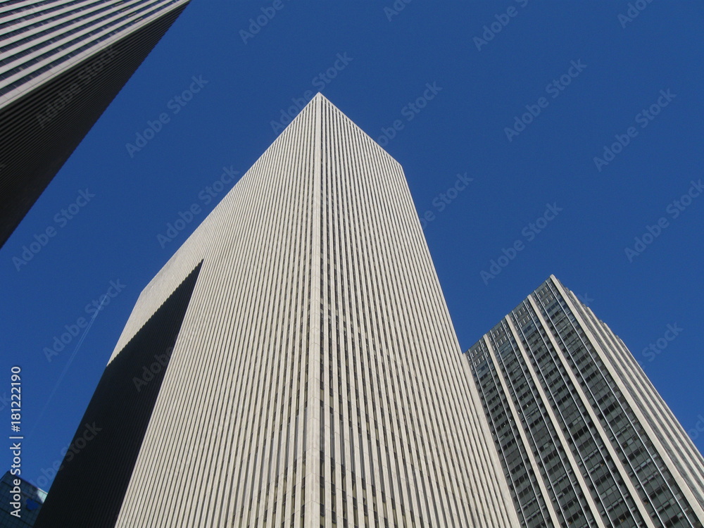 Obraz premium Architecture of Manhattan, New York City, USA.