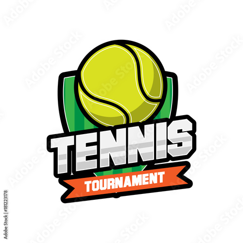 Tennis Tournament Emblem Design