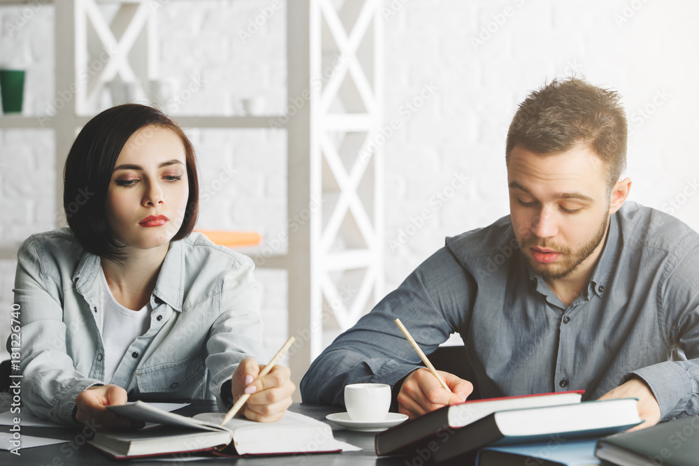 Information and paperwork concept Information and paperwork concept