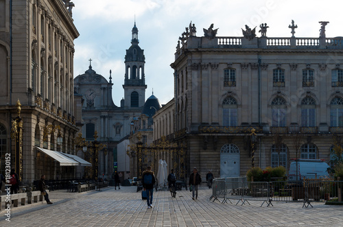 Classical French Architecture at the Stanislas Square in Nancy, France