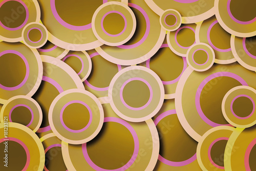 Colorful Abstract Circles background wallpaper