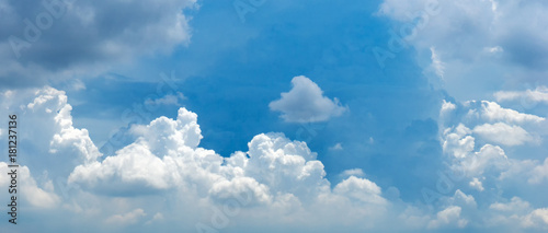 cloudy sky panorama photo