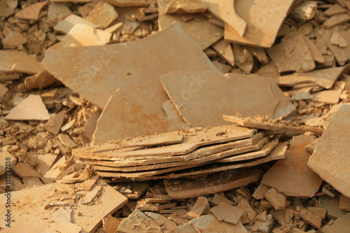 Jurastein aus Altmühltal / Fossilien photo