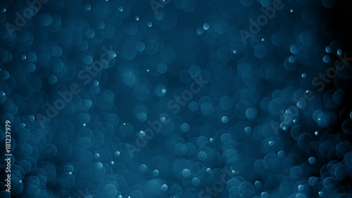 Color Bokeh from spray water background