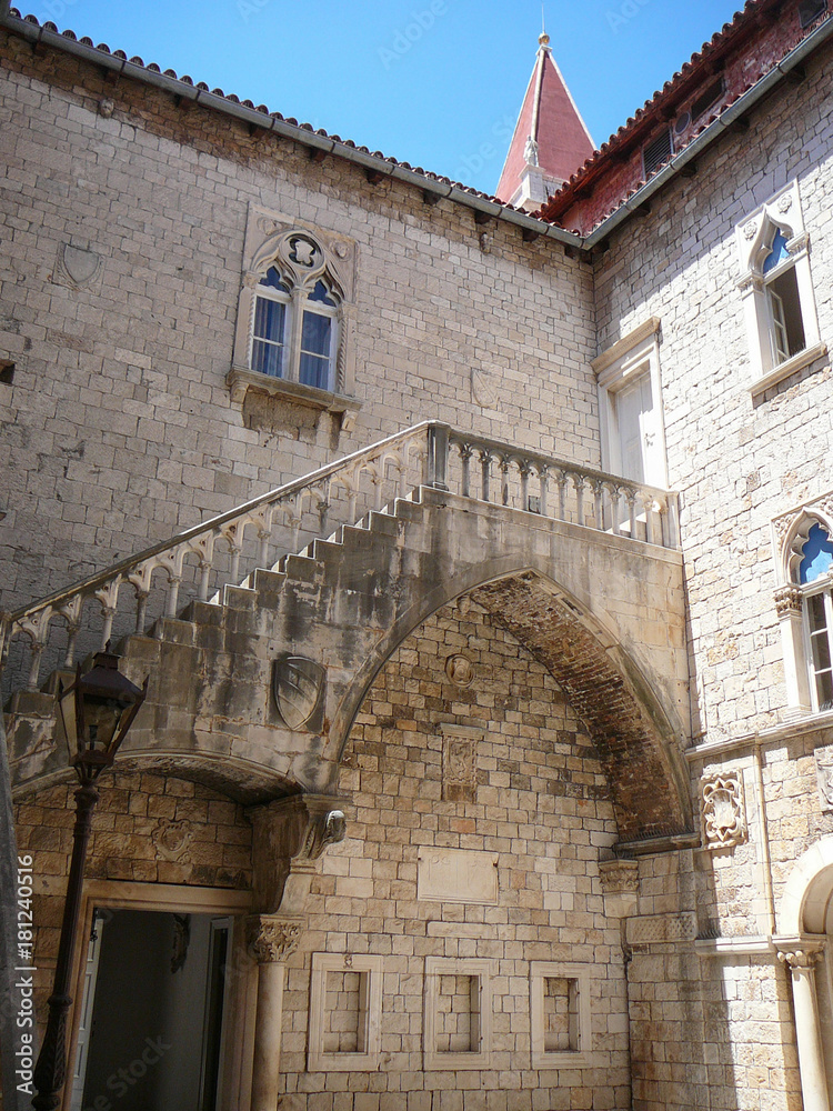 View of the city of Trogir