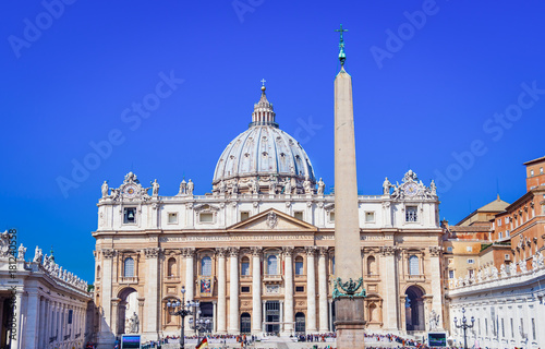 Saint Peter Basilica in Vatican, Rome,Italy