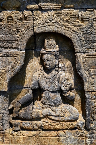 The Hindu stone carving. Indonesia